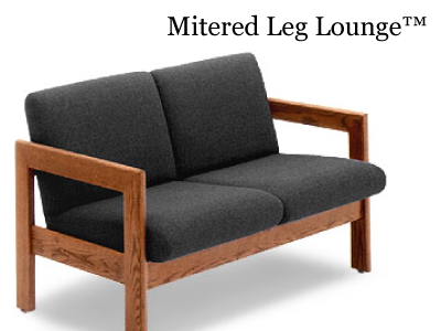 Mitered Leg Lounge